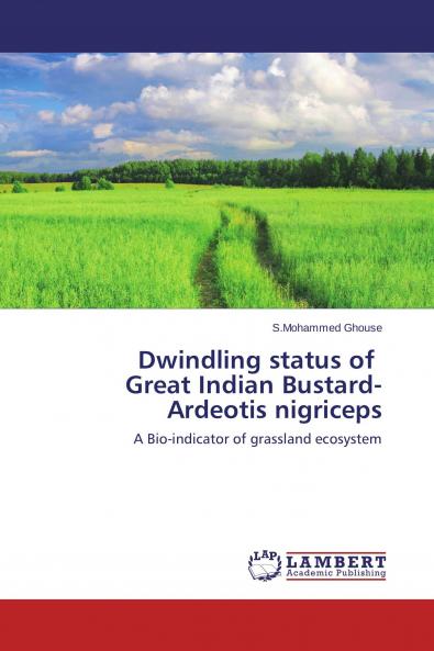 Dwindling status of Great Indian Bustard- Ardeotis nigriceps