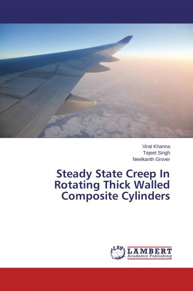 Steady State Creep In Rotating Thick Walled Composite Cylinders