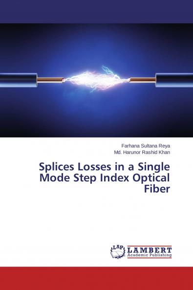 Splices Losses in a Single Mode Step Index Optical Fiber