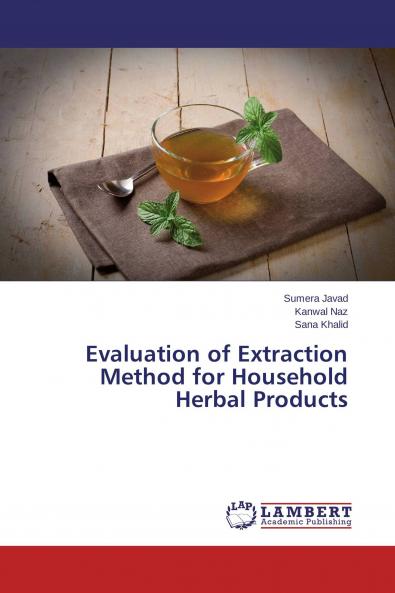 Evaluation of Extraction Method for Household Herbal Products