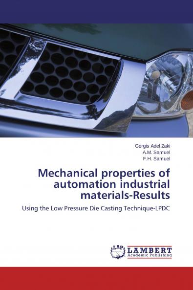 Mechanical properties of automation industrial materials-Results