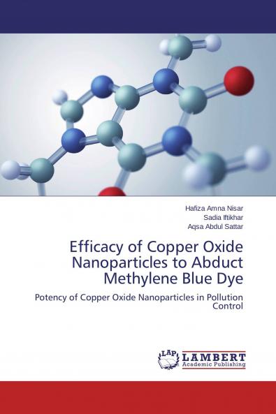 Efficacy of Copper Oxide Nanoparticles to Abduct Methylene Blue Dye