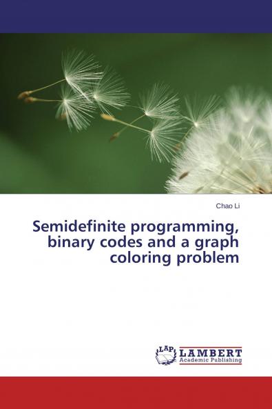 Semidefinite programming binary codes and a graph coloring problem
