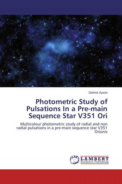 Photometric Study of Pulsations In a Pre-main Sequence Star V351 Ori