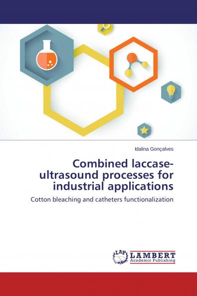 Combined laccase-ultrasound processes for industrial applications