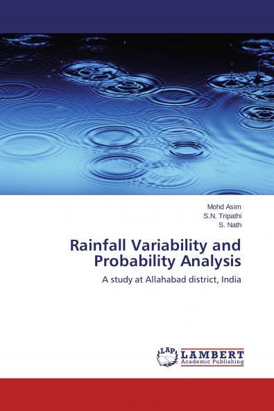 Rainfall Variability and Probability Analysis