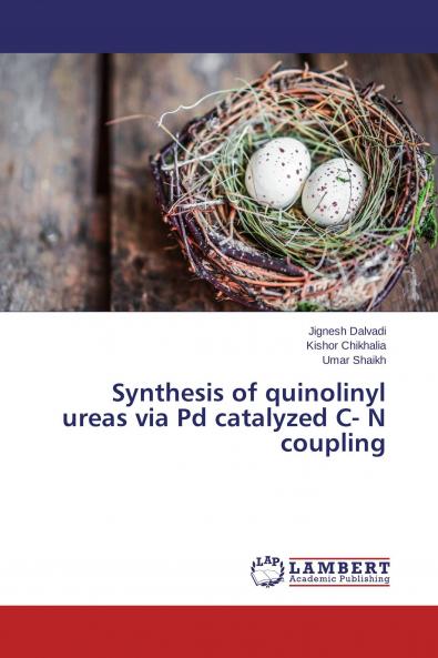 Synthesis of quinolinyl ureas via Pd catalyzed C- N coupling