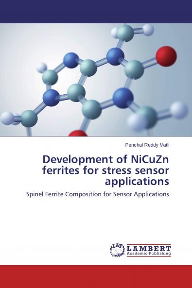 Development of NiCuZn ferrites for stress sensor applications