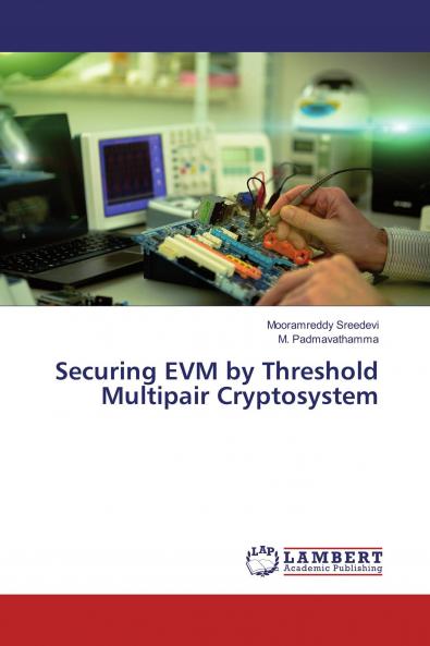 Securing EVM by Threshold Multipair Cryptosystem