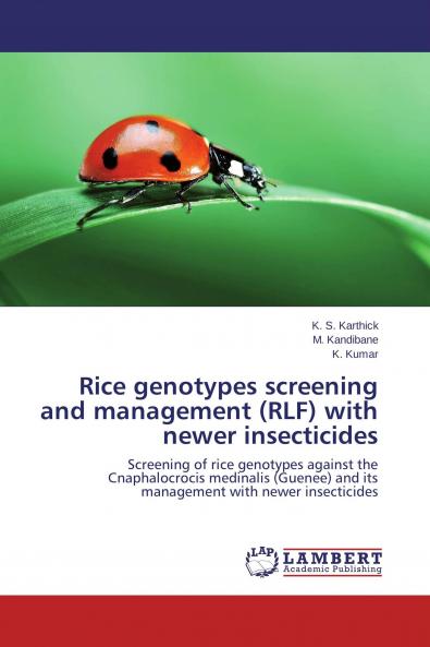 Rice genotypes screening and management (RLF) with newer insecticides