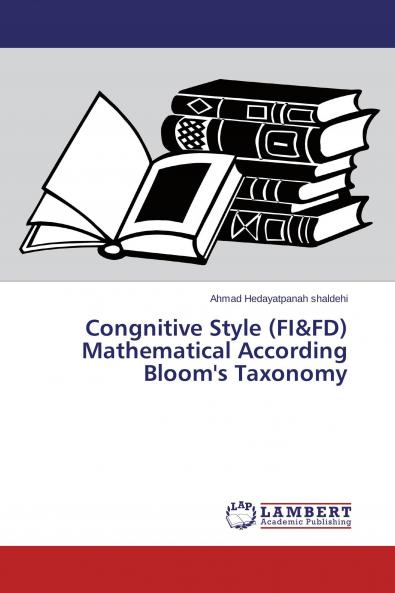Congnitive Style (FI&FD) Mathematical According Bloom's Taxonomy
