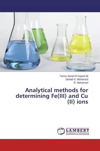 Analytical methods for determining Fe(III) and Cu (II) ions