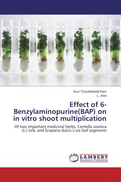 Effect of 6-Benzylaminopurine(BAP) on in vitro shoot multiplication