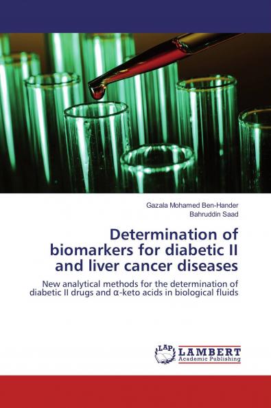 Determination of biomarkers for diabetic II and liver cancer diseases