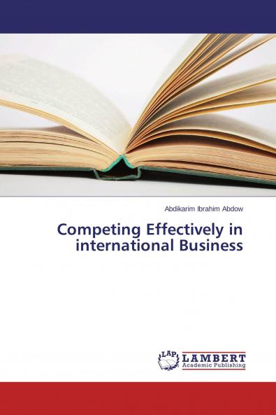 Competing Effectively in international Business