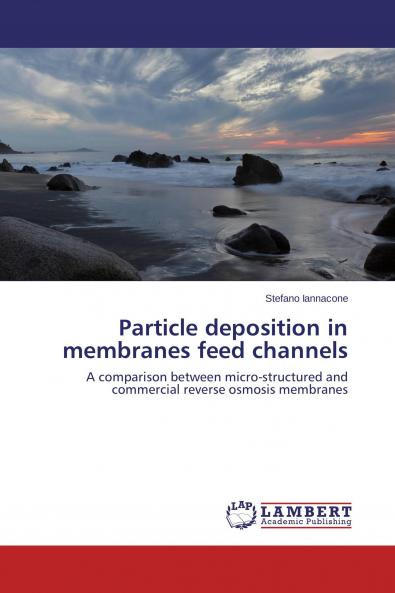 Particle deposition in membranes feed channels