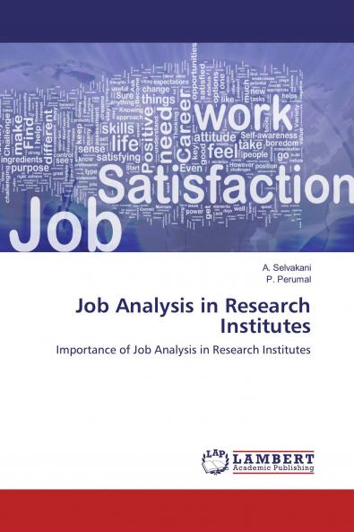 Job Analysis in Research Institutes