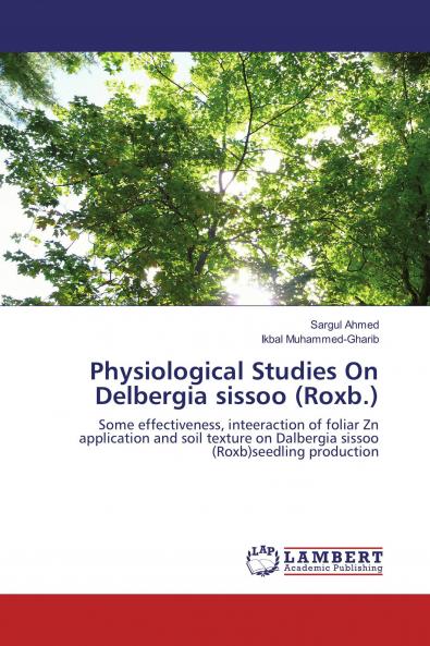 Physiological Studies On Delbergia sissoo (Roxb.)