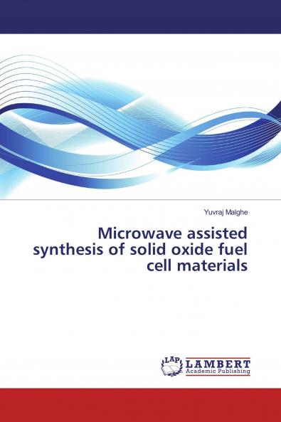 Microwave assisted synthesis of solid oxide fuel cell materials