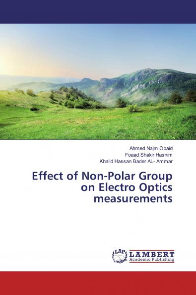 Effect of Non-Polar Group on Electro Optics measurements