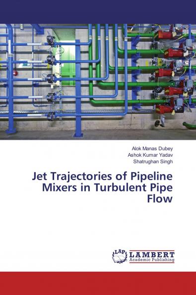 Jet Trajectories of Pipeline Mixers in Turbulent Pipe Flow