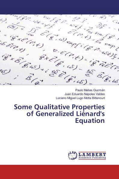 Some Qualitative Properties of Generalized Li��nard's Equation