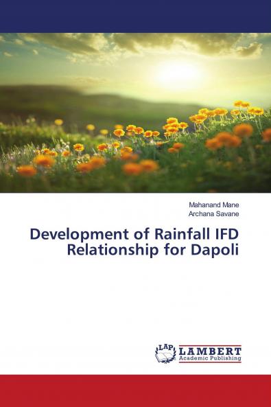 Development of Rainfall IFD Relationship for Dapoli