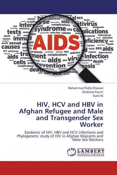 HIV HCV and HBV in Afghan Refugee and Male and Transgender Sex Worker