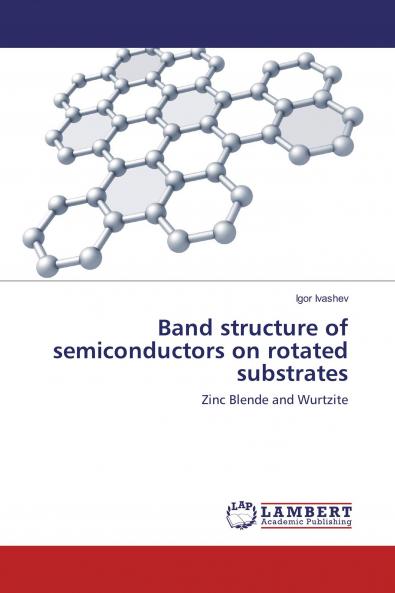 Band structure of semiconductors on rotated substrates
