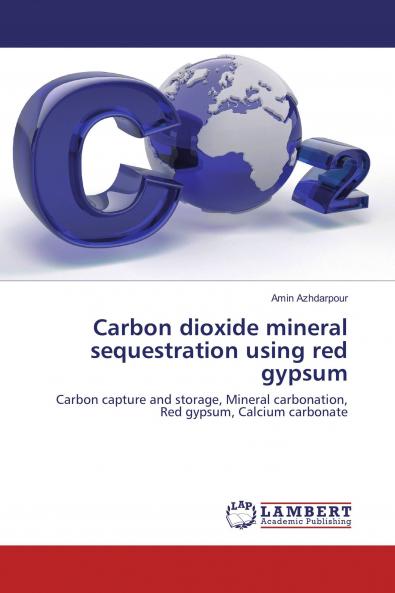 Carbon dioxide mineral sequestration using red gypsum