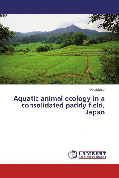 Aquatic animal ecology in a consolidated paddy field Japan