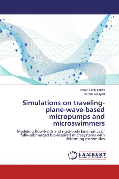 Simulations on traveling-plane-wave-based micropumps and microswimmers
