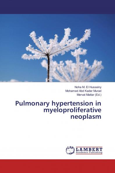 Pulmonary hypertension in myeloproliferative neoplasm