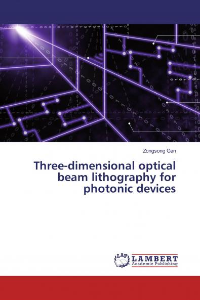 Three-dimensional optical beam lithography for photonic devices