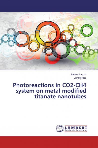 Photoreactions in CO2-CH4 system on metal modified titanate nanotubes