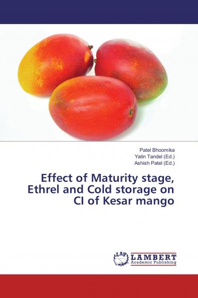 Effect of Maturity stage Ethrel and Cold storage on CI of Kesar mango