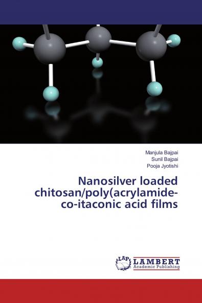 Nanosilver loaded chitosan/poly(acrylamide-co-itaconic acid films