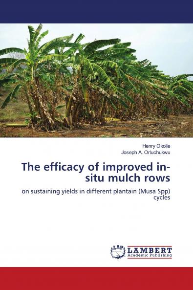 The efficacy of improved in-situ mulch rows