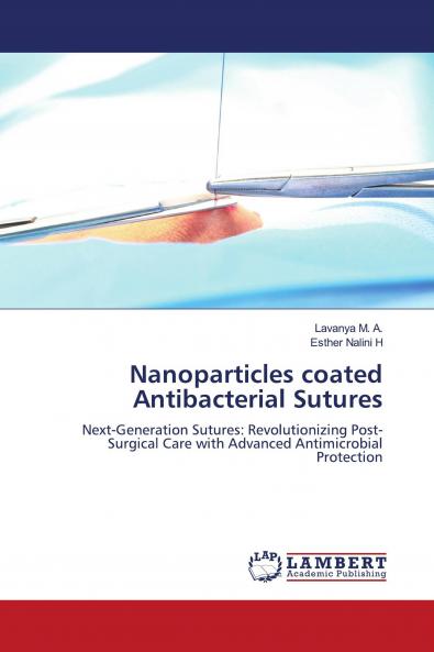 Nanoparticles coated Antibacterial Sutures