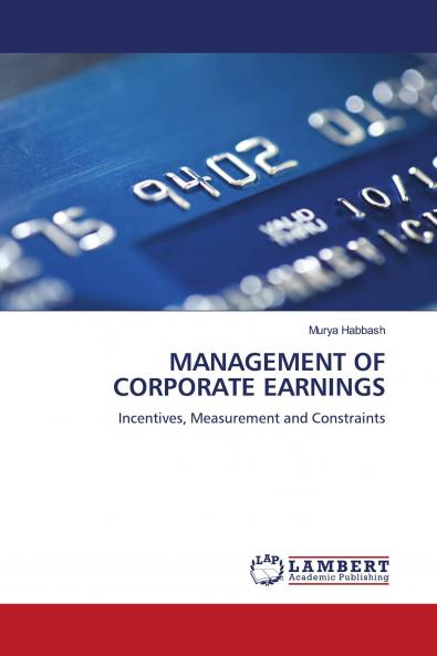 MANAGEMENT OF CORPORATE EARNINGS
