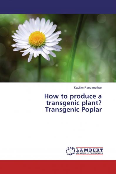 How to produce a transgenic plant? Transgenic Poplar