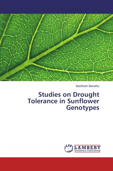 Studies on Drought Tolerance in Sunflower Genotypes