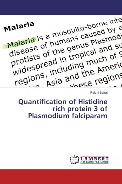 Quantification of Histidine rich protein 3 of Plasmodium falciparam