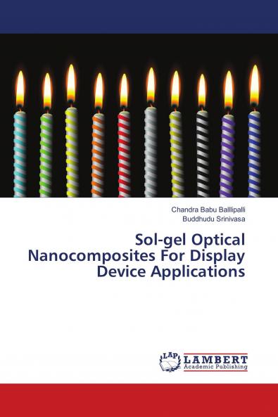 Sol-gel Optical Nanocomposites For Display Device Applications
