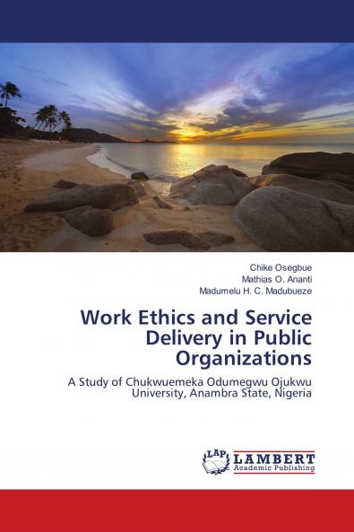 Work Ethics and Service Delivery in Public Organizations
