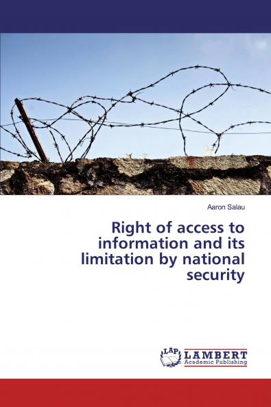 Right of access to information and its limitation by national security