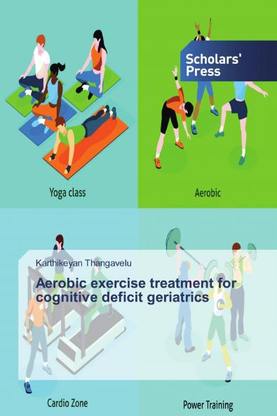 Aerobic exercise treatment for cognitive deficit geriatrics