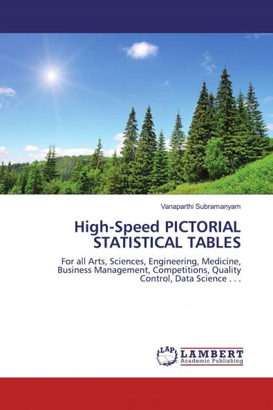 High-Speed PICTORIAL STATISTICAL TABLES