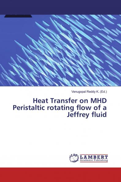 Heat Transfer on MHD Peristaltic rotating flow of a Jeffrey fluid