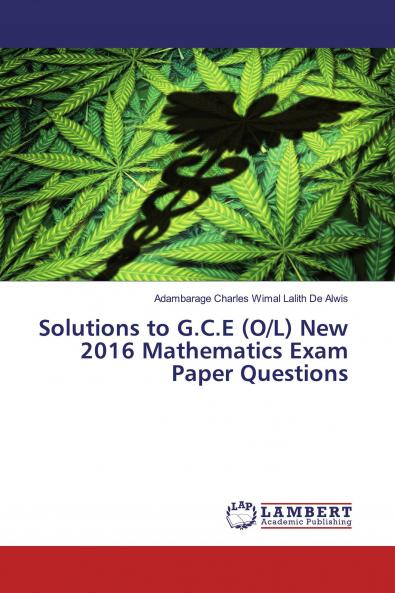 Solutions to G.C.E (O/L) New 2016 Mathematics Exam Paper Questions